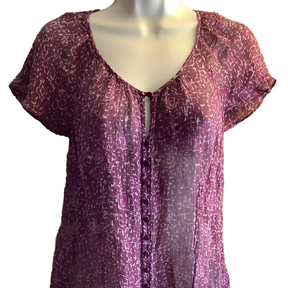 EUC Banana Republic Silk Blouse Size: Medium